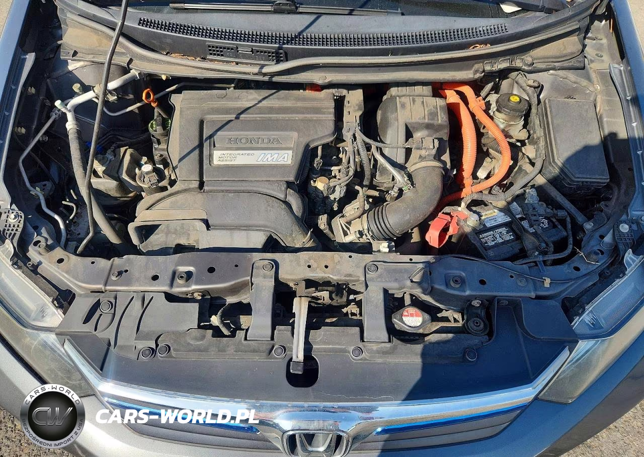 2012 Honda Civic Hybrid L VIN:JHMFB4F39CS001698 - 11