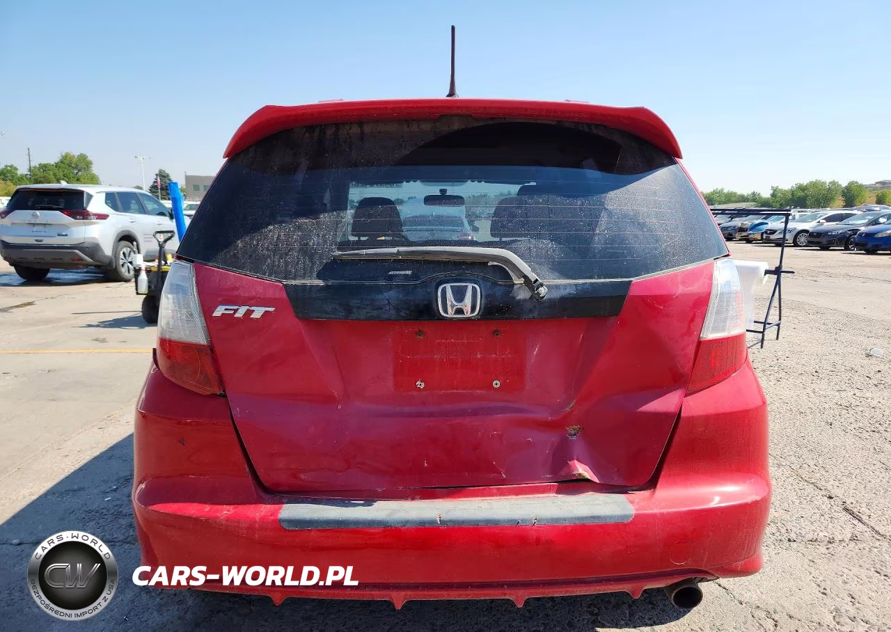 2009 Honda Fit Sport VIN:JHMGE88459S023490 - 6