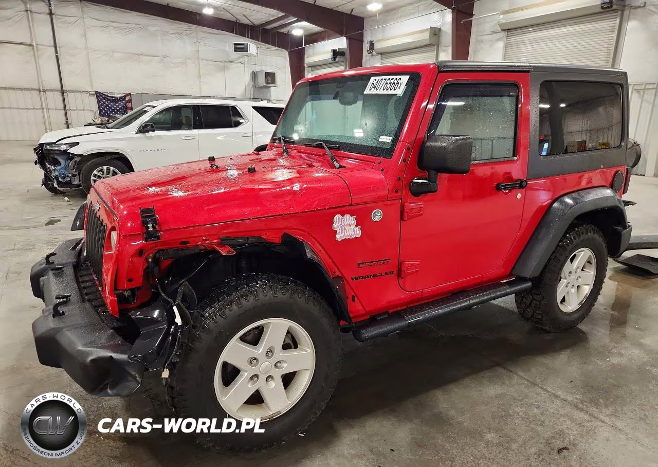 2014 Jeep Wrangler Sport VIN:1C4AJWAG3EL261273 - 1