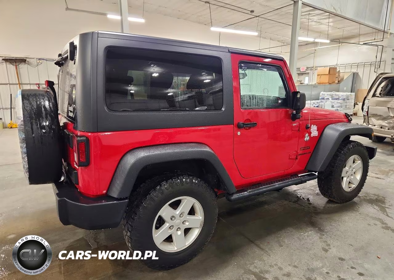 2014 Jeep Wrangler Sport VIN:1C4AJWAG3EL261273 - 3