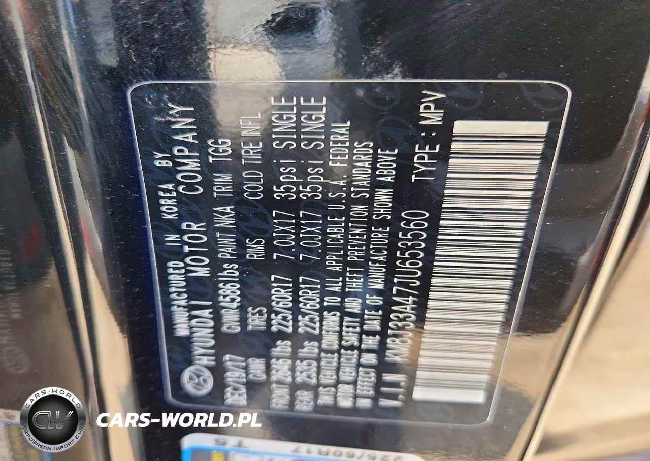 2018 Hyundai Tucson Sel VIN:KM8J33A47JU653560 - 13