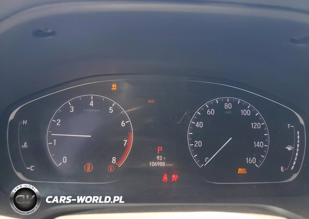 2019 Honda Accord Sport VIN:1HGCV1F34KA044832 - 9