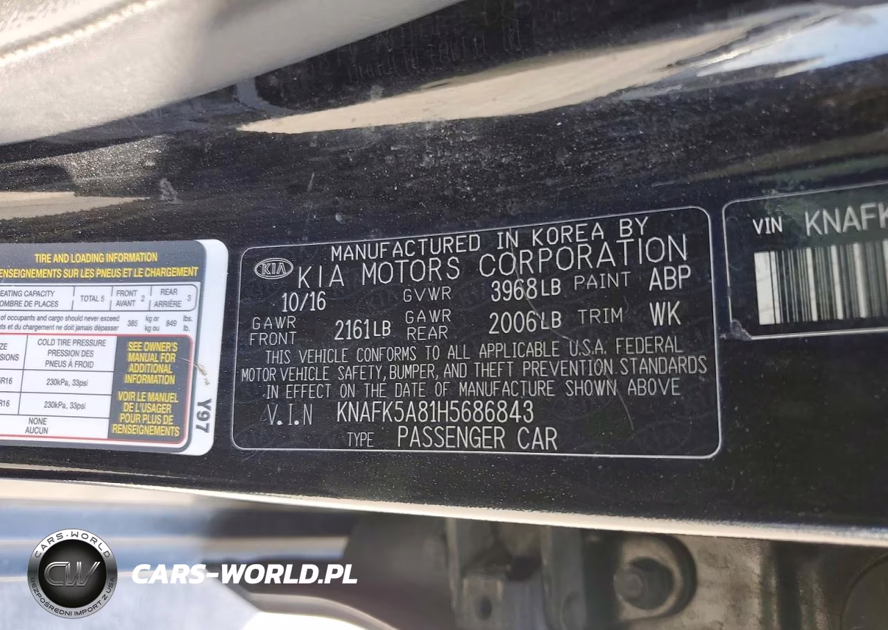 2017 Kia Forte5 Lx VIN:KNAFK5A81H5686843 - 12