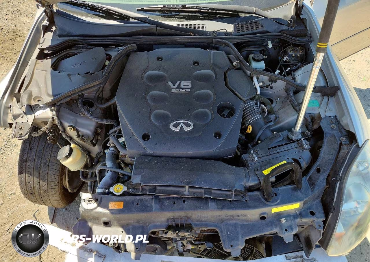 2003 Infiniti G35 Base VIN:JNKCV51E43M000374 - 11