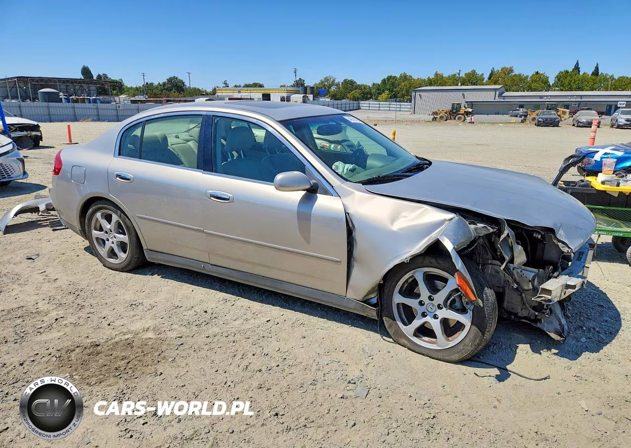 2003 Infiniti G35 Base VIN:JNKCV51E43M000374 - 4