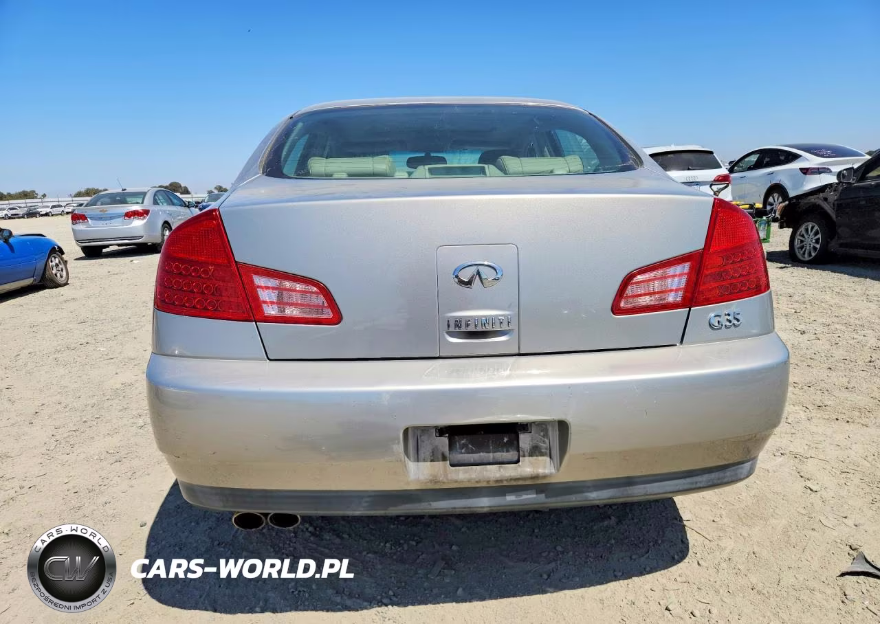 2003 Infiniti G35 Base VIN:JNKCV51E43M000374 - 6