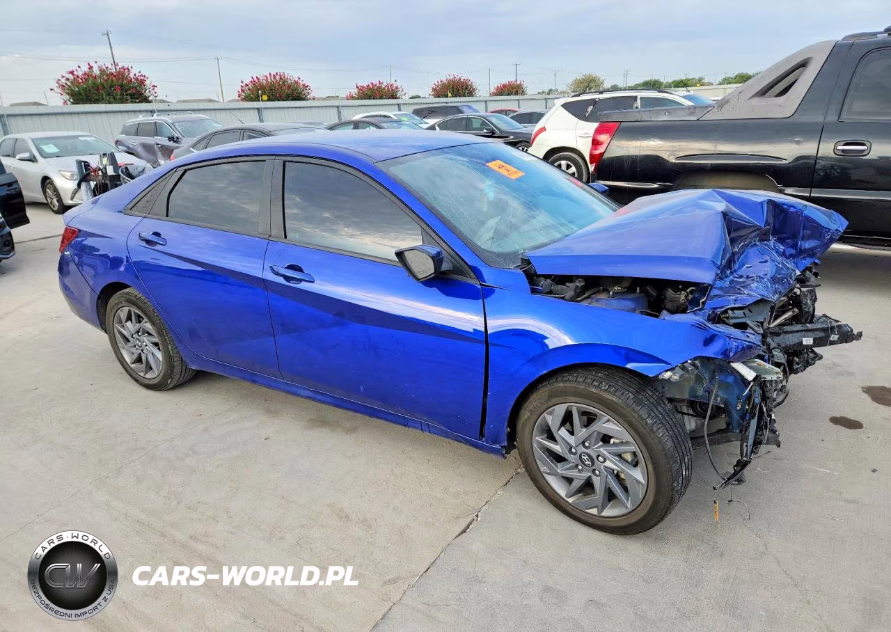 2024 Hyundai Elantra Sel VIN:KMHLM4DG1RU754347 - 4