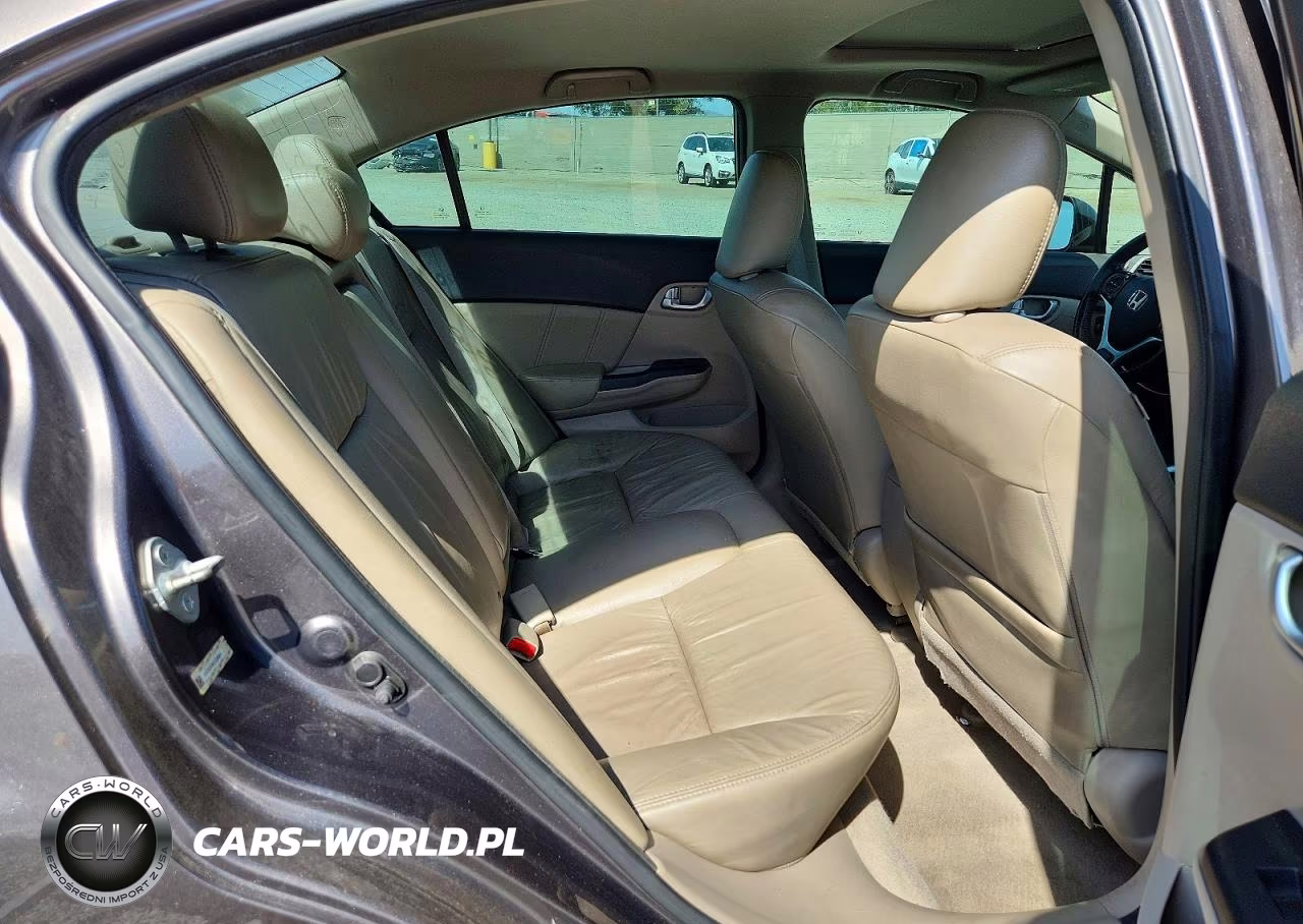 2012 Honda Civic Exl VIN:19XFB2F99CE338904 - 10