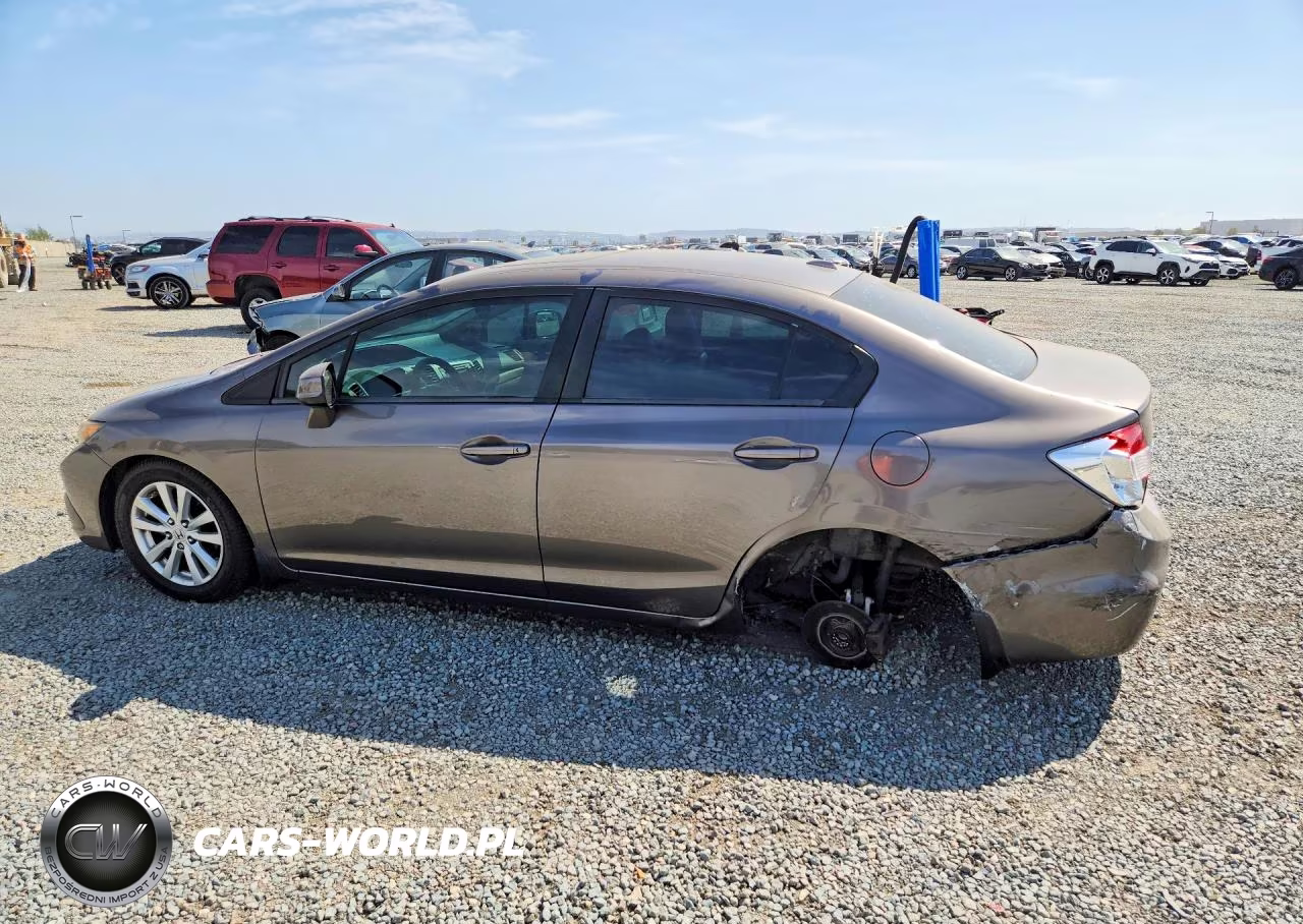 2012 Honda Civic Exl VIN:19XFB2F99CE338904 - 2