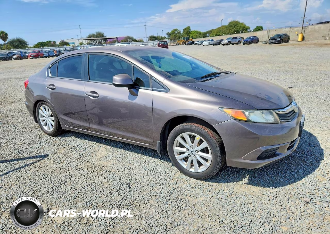 2012 Honda Civic Exl VIN:19XFB2F99CE338904 - 4