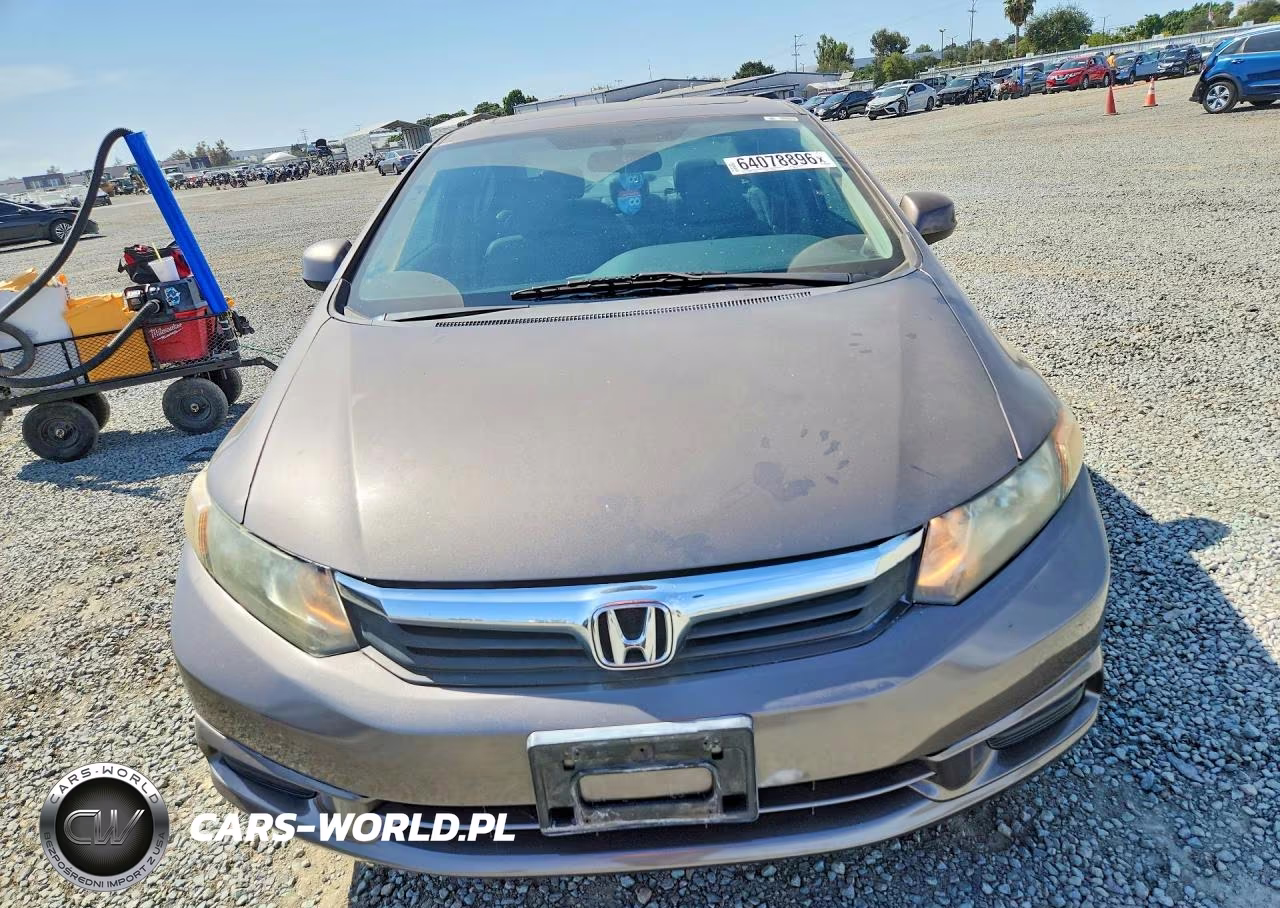 2012 Honda Civic Exl VIN:19XFB2F99CE338904 - 5