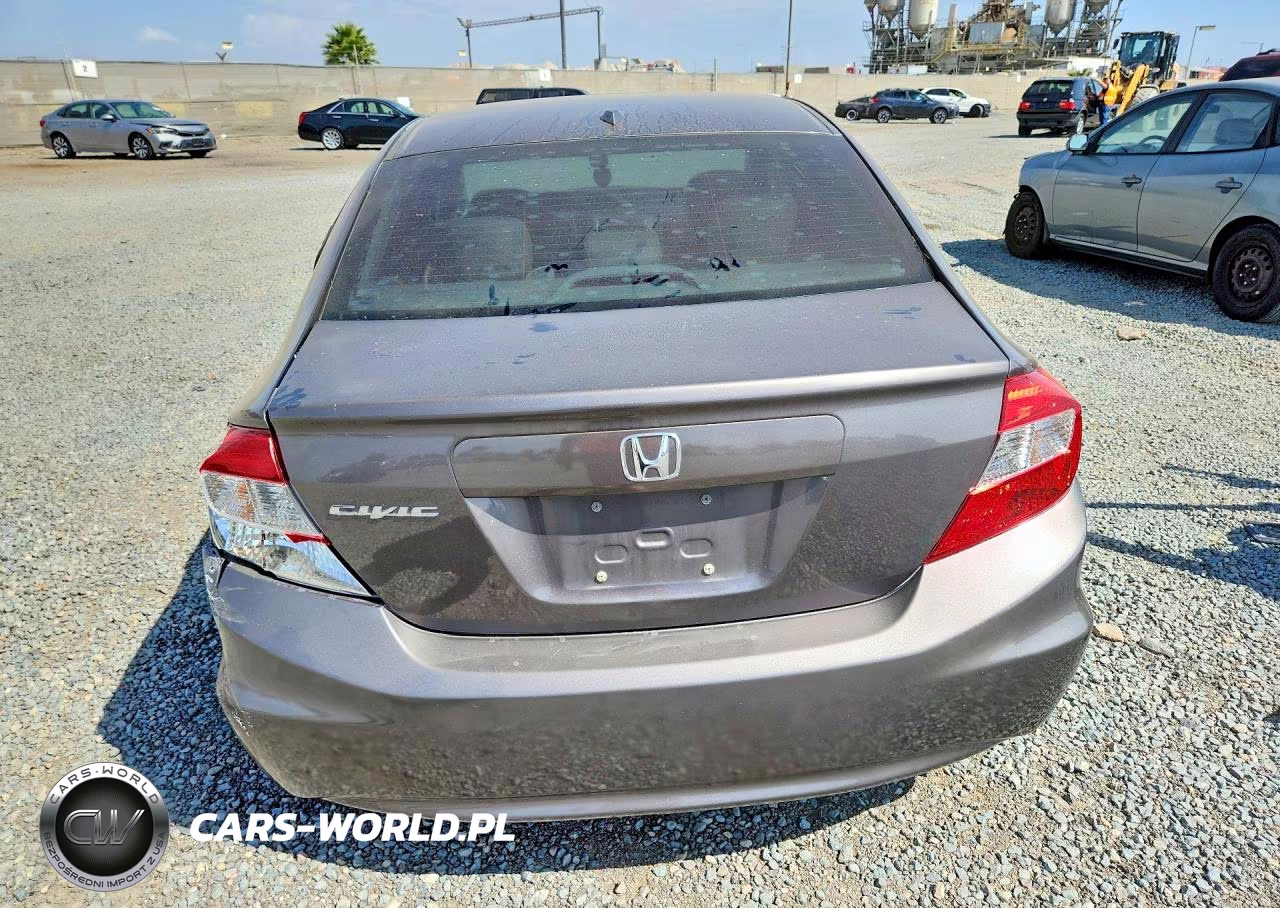 2012 Honda Civic Exl VIN:19XFB2F99CE338904 - 6
