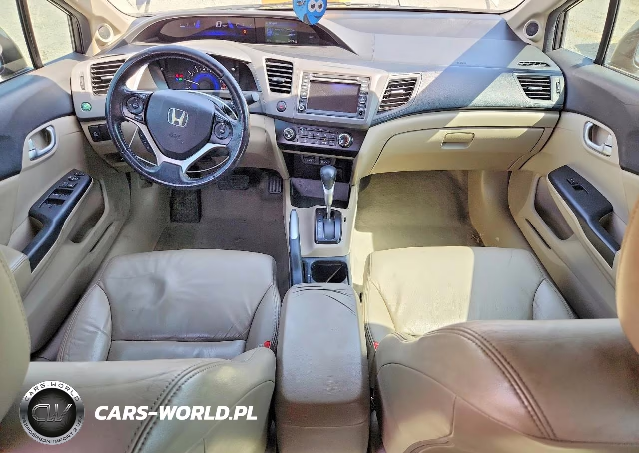 2012 Honda Civic Exl VIN:19XFB2F99CE338904 - 8