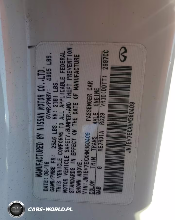2017 Infiniti Q60 Premium VIN:JN1EV7EKXHM360409 - 12