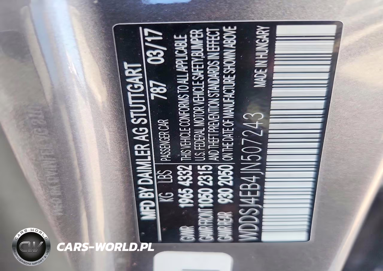 2018 Mercedes-Benz Cla 250 VIN:WDDSJ4EB4JN507243 - 12