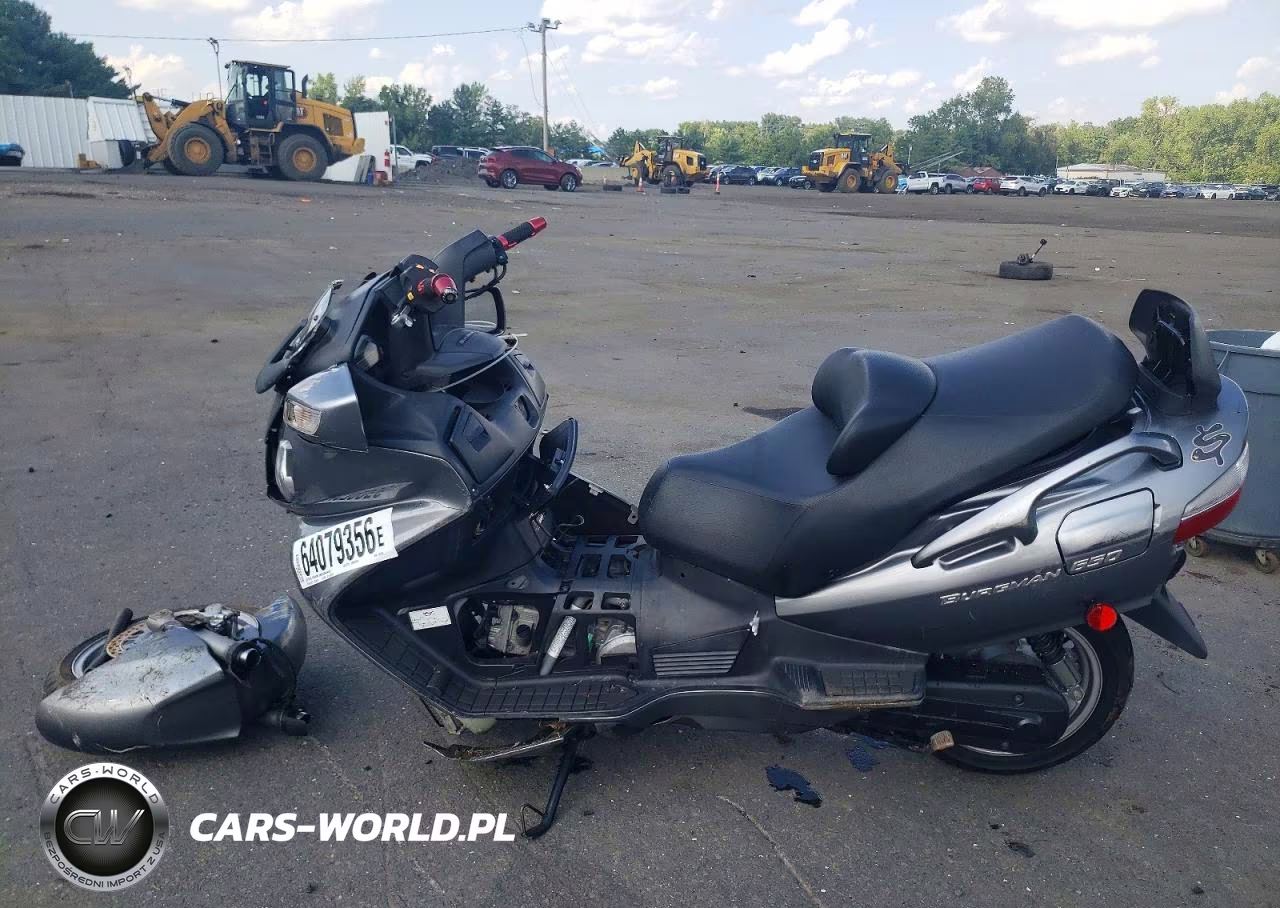 2006 Suzuki An650 K3 VIN:JS1CP51AX62102166 - 3