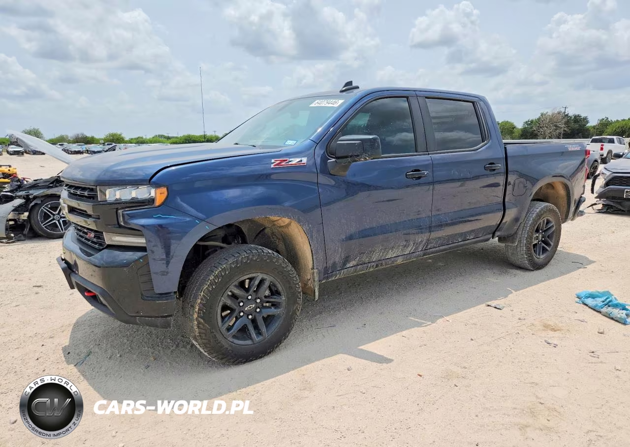 2021 Chevrolet Silverado K1500 Lt Trail Boss VIN:1GCPYFED7MZ393020 - 1