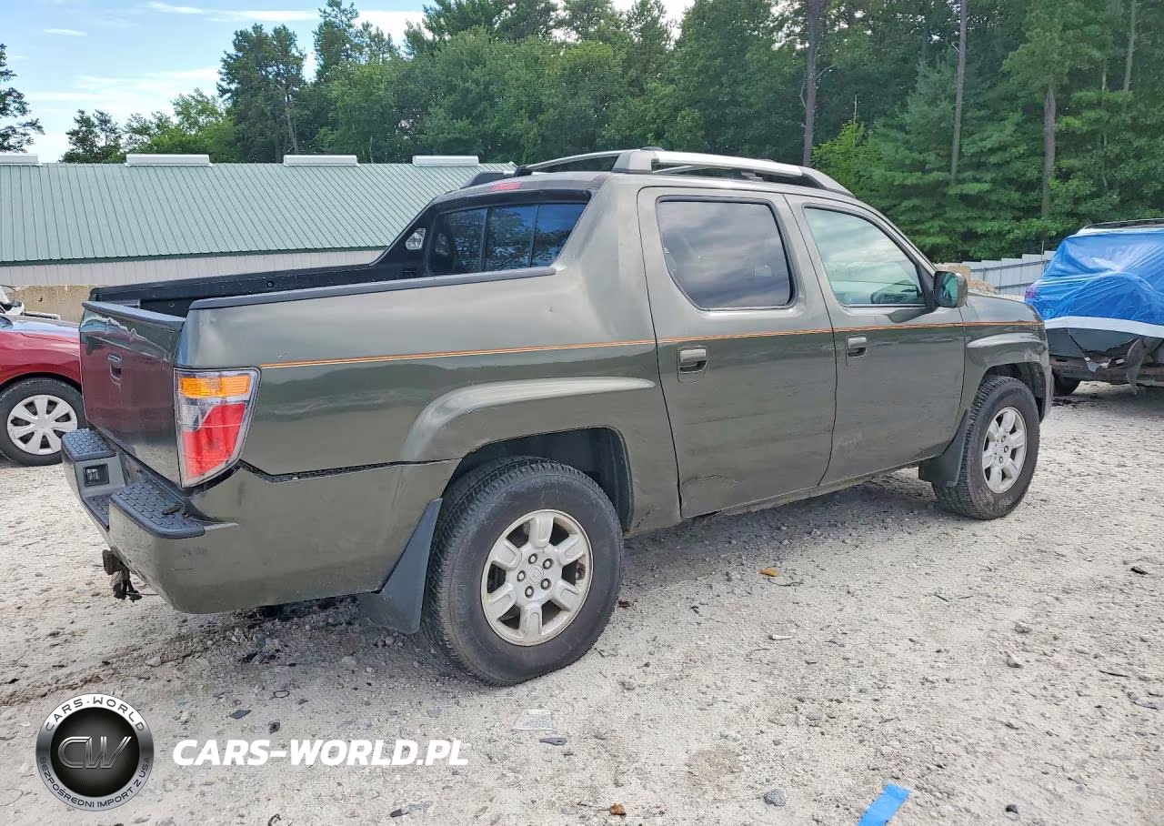 2006 Honda Ridgeline Rts VIN:2HJYK16456H546550 - 3