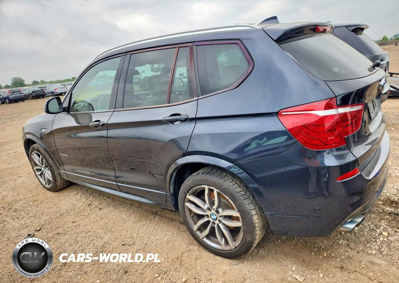2016 BMW X3 xDrive28I VIN:5UXWX9C52G0D70234 - 2