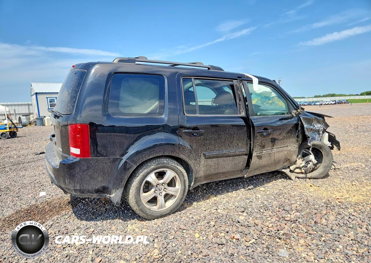 2011 Honda Pilot Exl VIN:5FNYF4H56BB014790 - 3