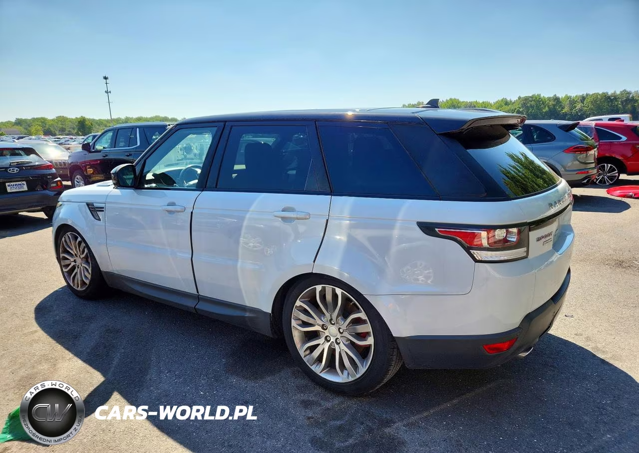 2016 Land Rover Range Rover Sport Sc VIN:SALWR2EF0GA108849 - 2
