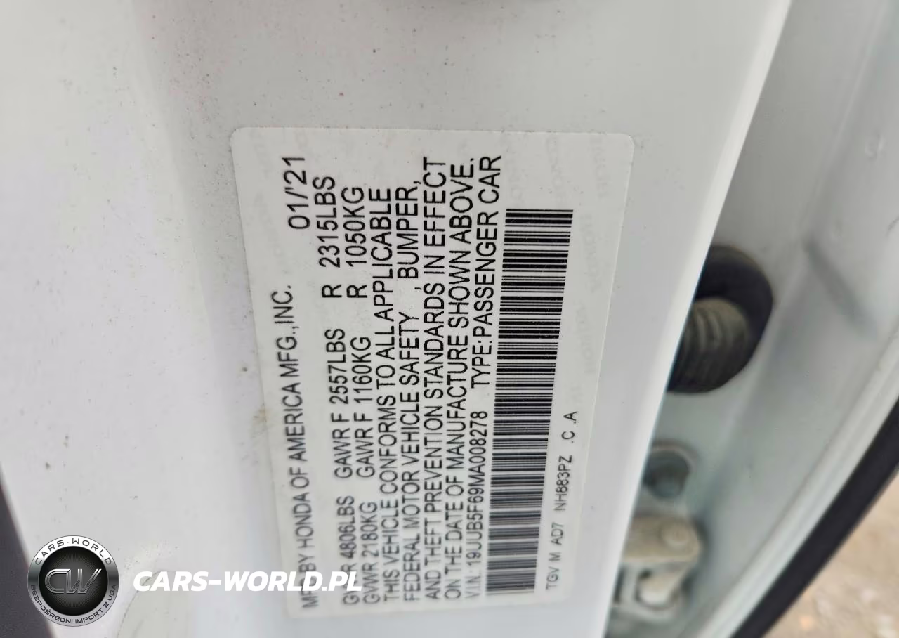 2021 Acura Tlx Advance Package VIN:19UUB5F69MA008278 - 13