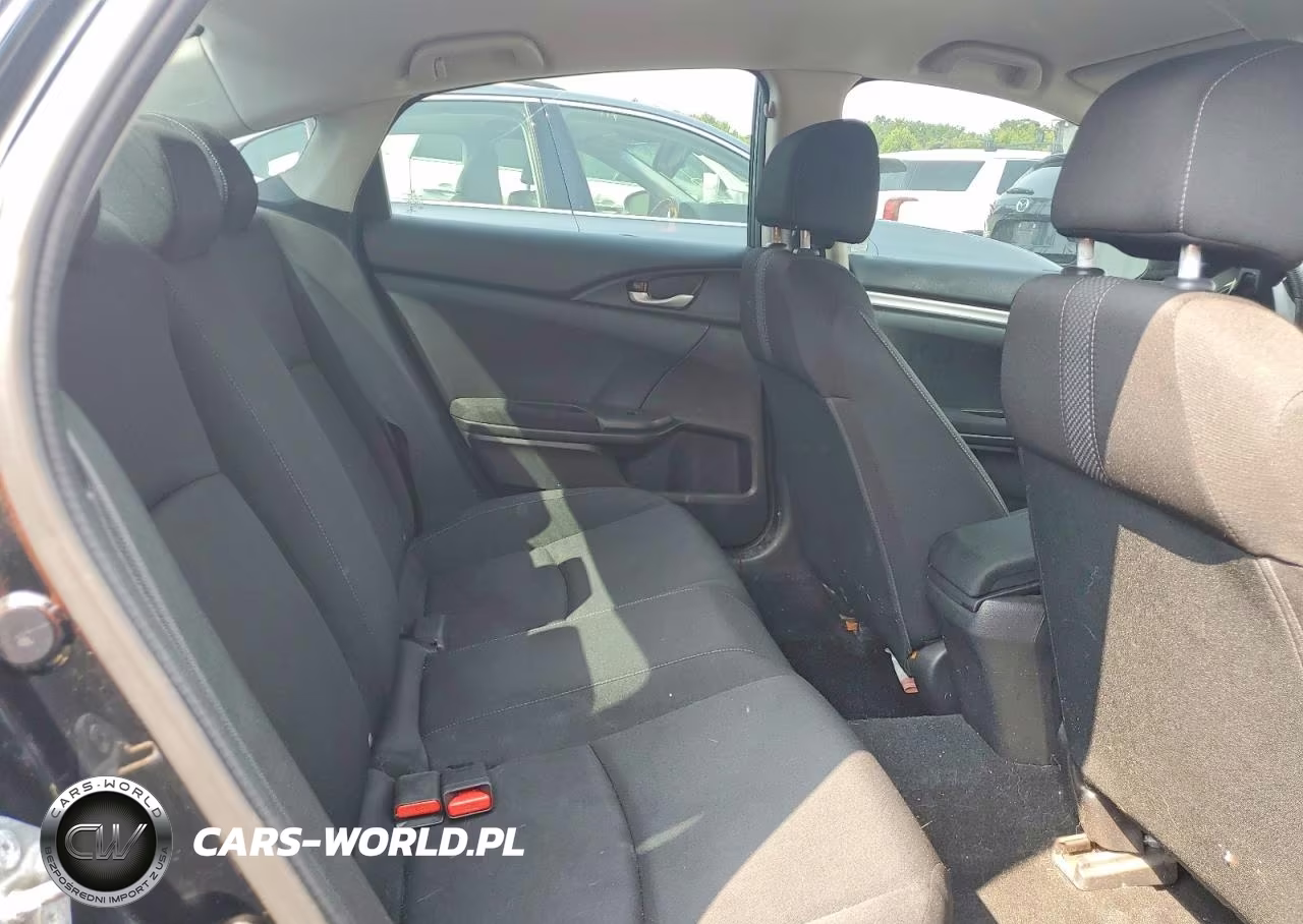2019 Honda Civic Lx VIN:19XFC2F6XKE006066 - 10