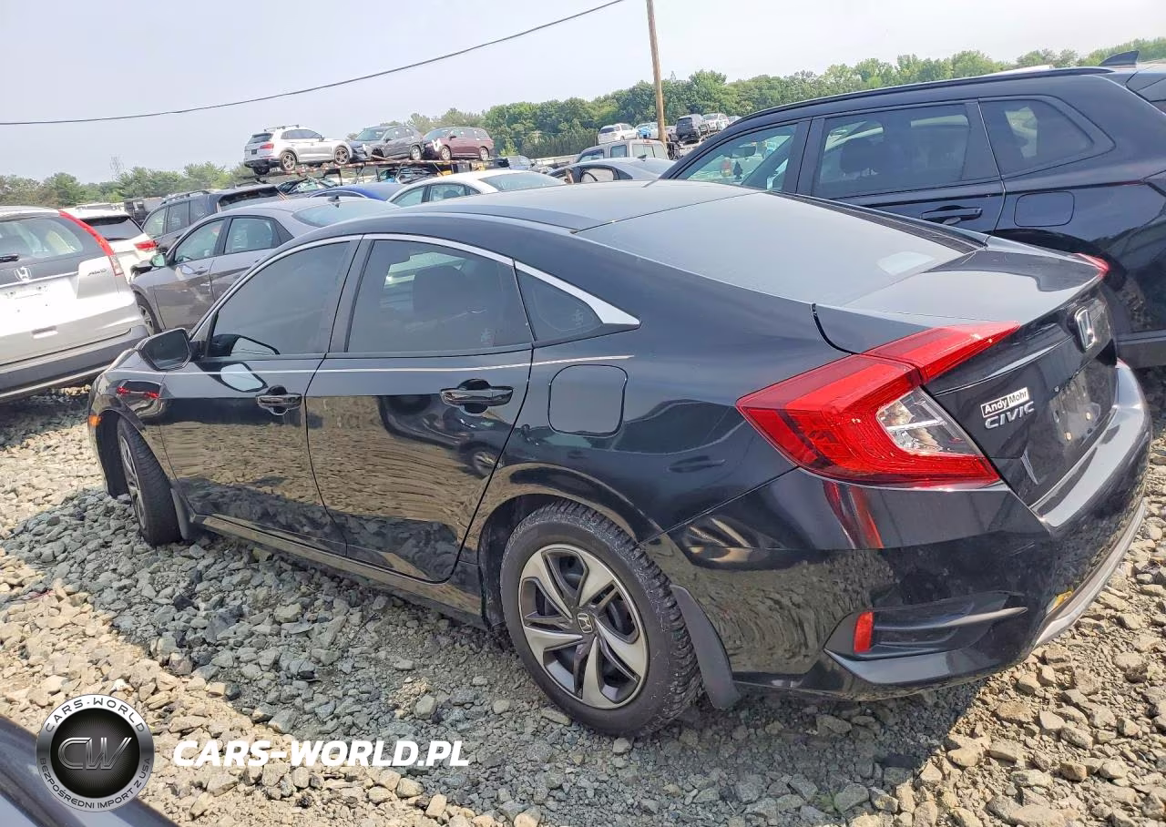 2019 Honda Civic Lx VIN:19XFC2F6XKE006066 - 2