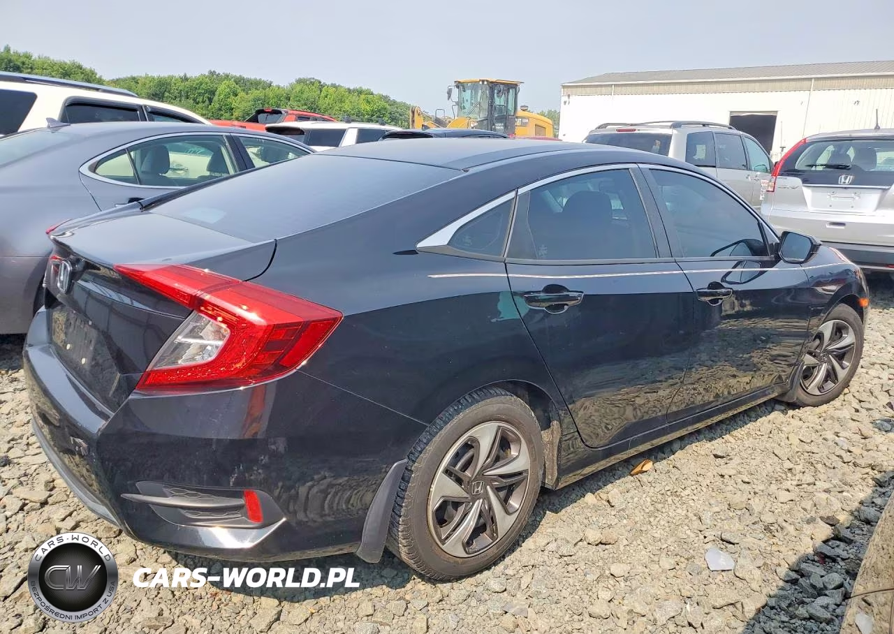 2019 Honda Civic Lx VIN:19XFC2F6XKE006066 - 3