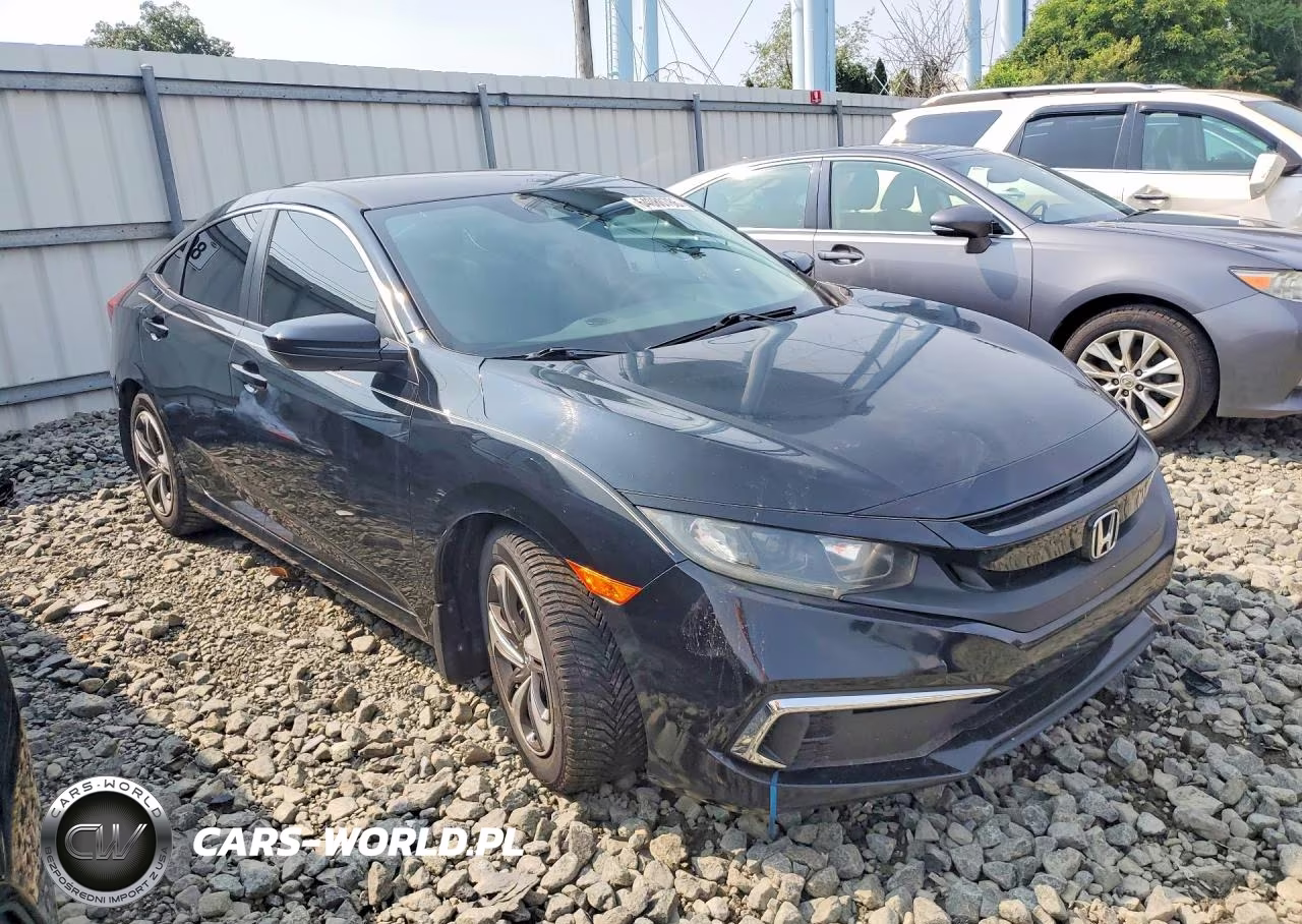 2019 Honda Civic Lx VIN:19XFC2F6XKE006066 - 4