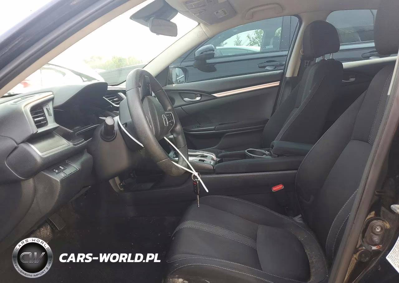 2019 Honda Civic Lx VIN:19XFC2F6XKE006066 - 7