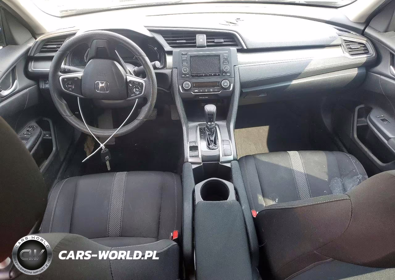 2019 Honda Civic Lx VIN:19XFC2F6XKE006066 - 8