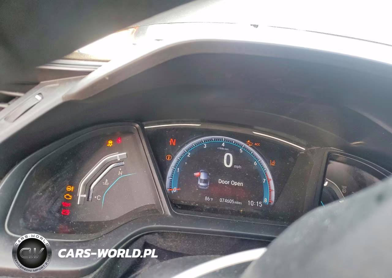 2019 Honda Civic Lx VIN:19XFC2F6XKE006066 - 9