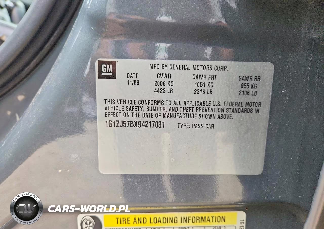 2009 Chevrolet Malibu 2Lt VIN:1G1ZJ57BX94217031 - 12