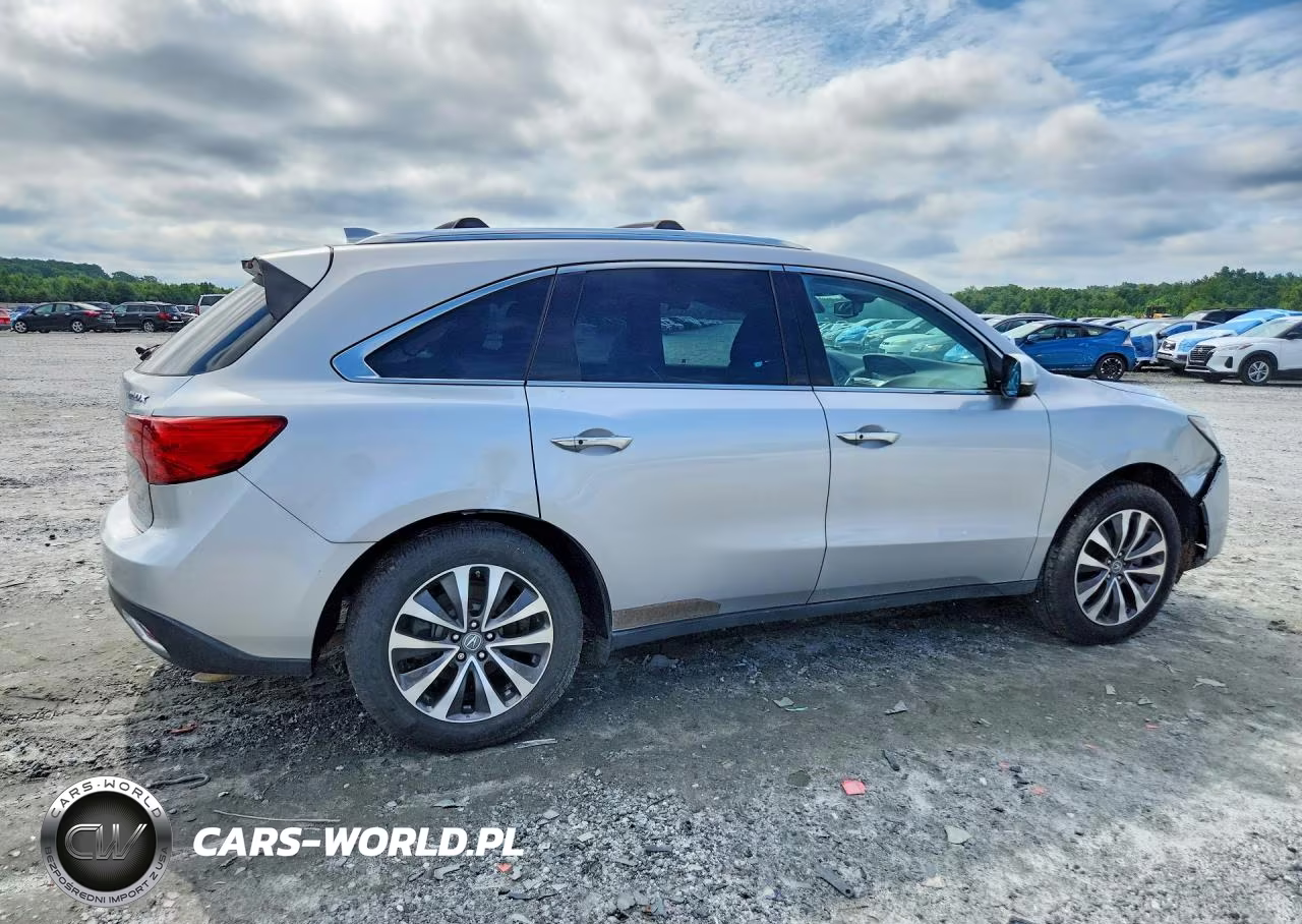 2015 Acura Mdx Technology VIN:5FRYD3H45FB012038 - 3