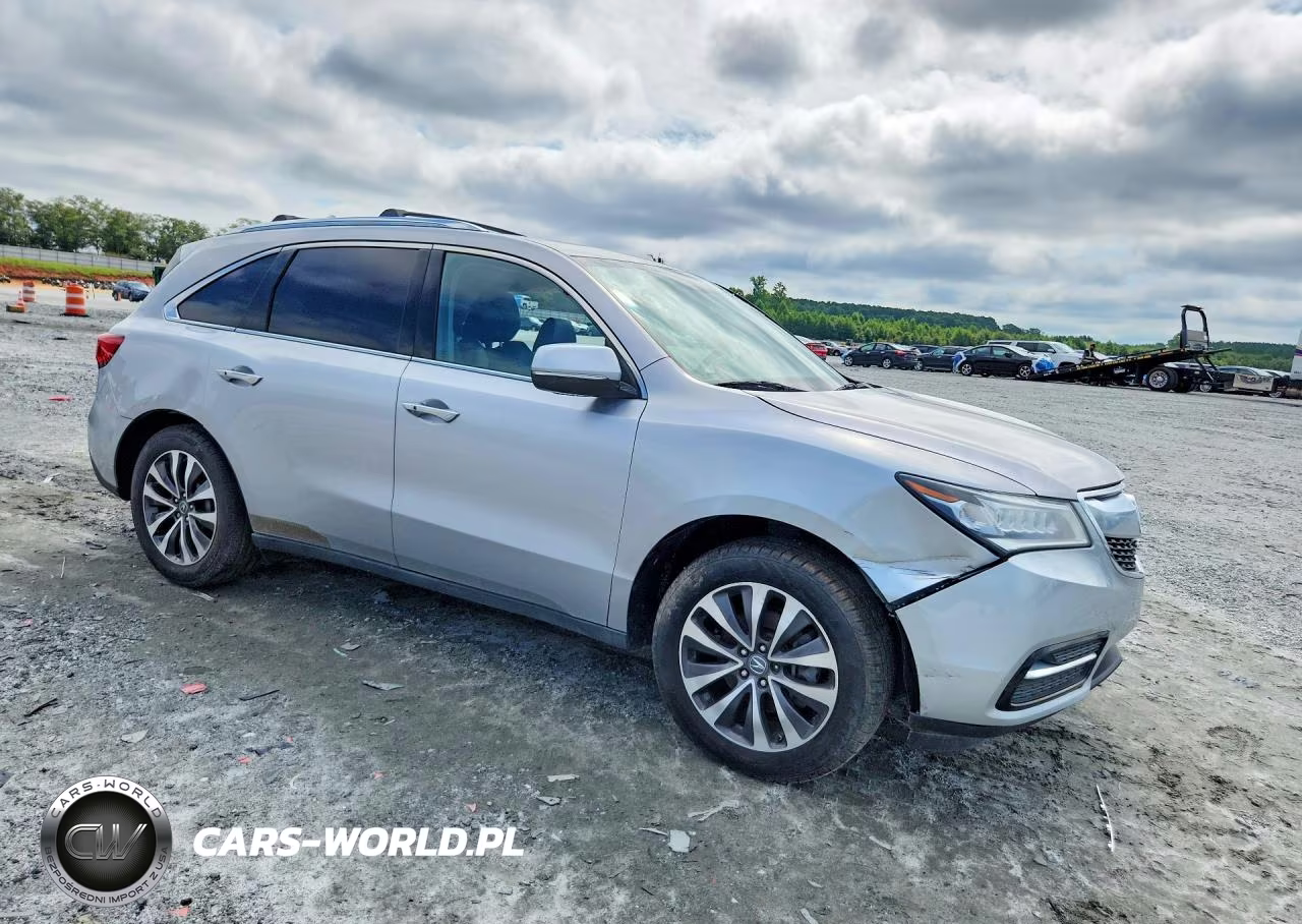 2015 Acura Mdx Technology VIN:5FRYD3H45FB012038 - 4