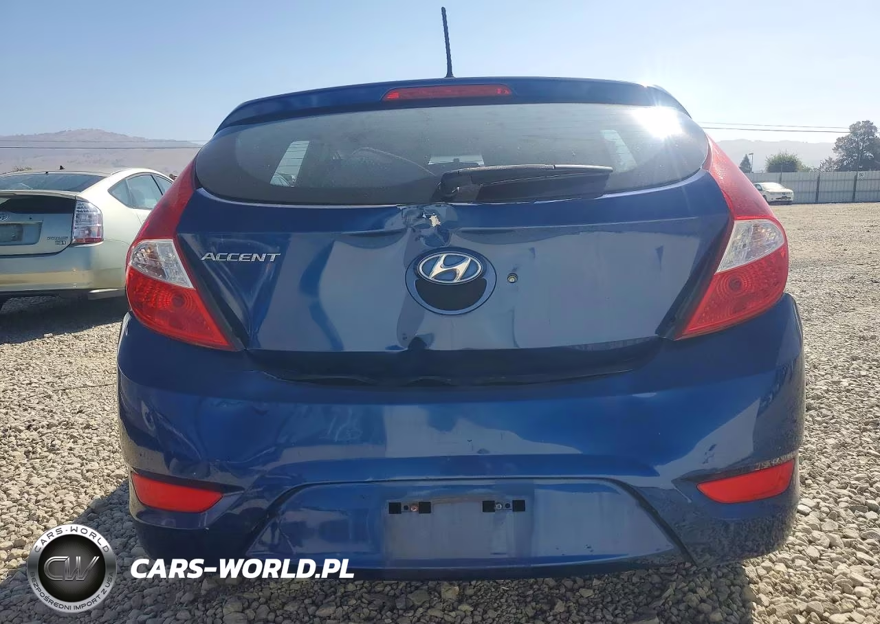 2015 Hyundai Accent Gs VIN:KMHCT5AE1FU219624 - 6