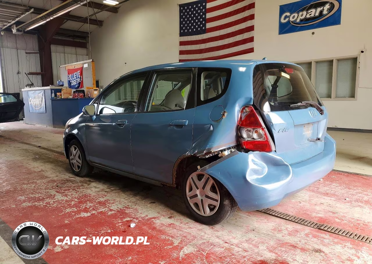 2007 Honda Fit VIN:JHMGD37467S066952 - 2