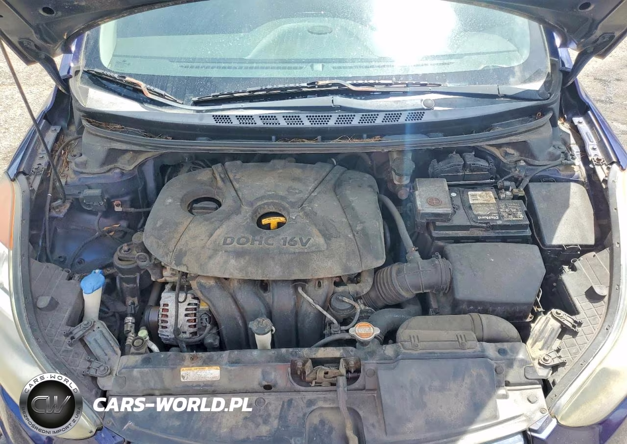 2012 Hyundai Elantra Gls VIN:5NPDH4AE6CH142274 - 11