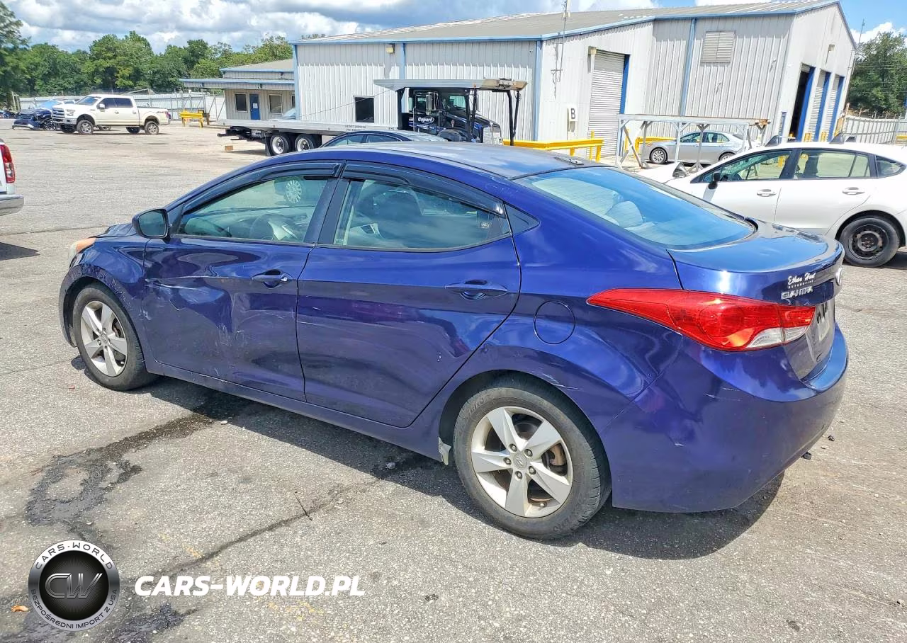 2012 Hyundai Elantra Gls VIN:5NPDH4AE6CH142274 - 2