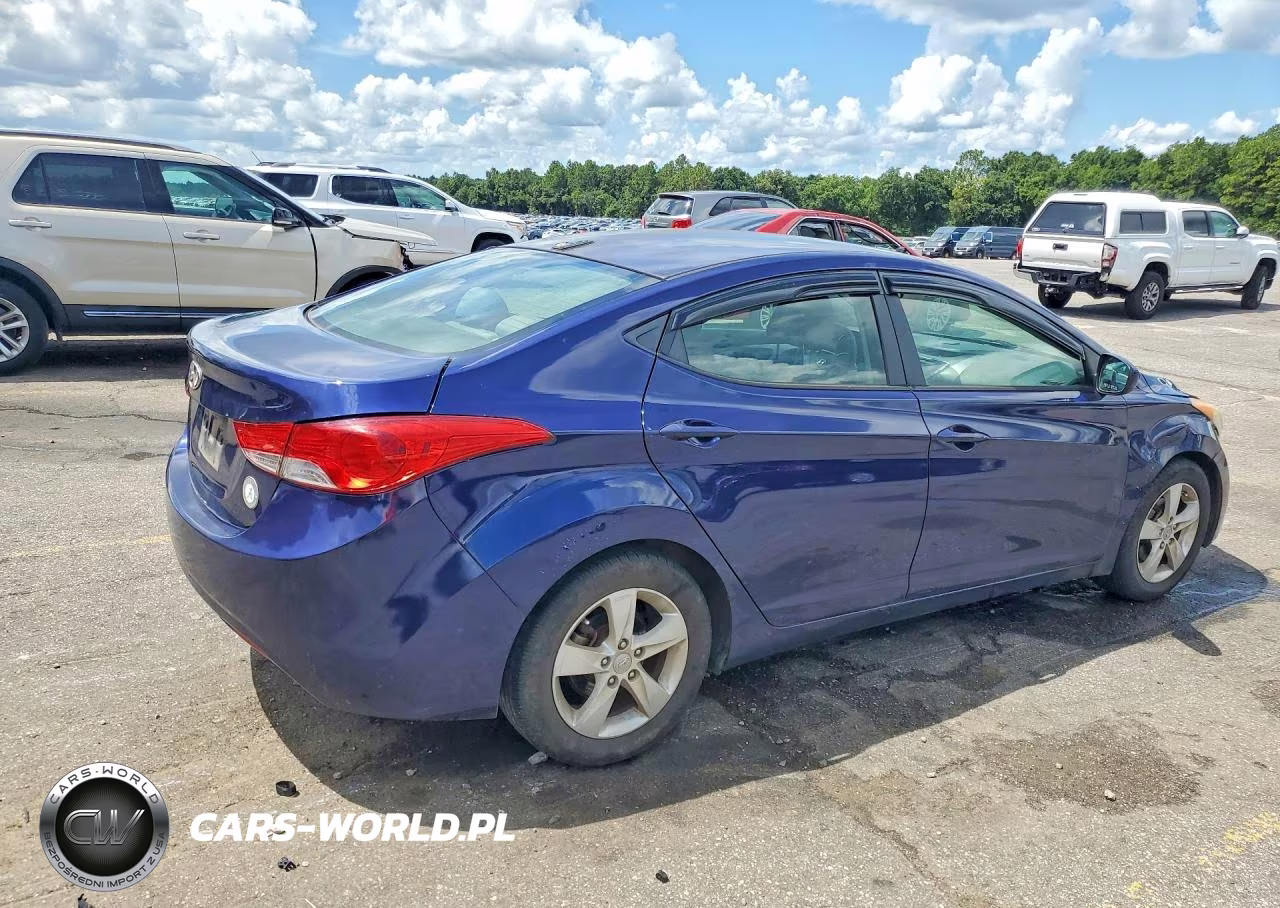 2012 Hyundai Elantra Gls VIN:5NPDH4AE6CH142274 - 3