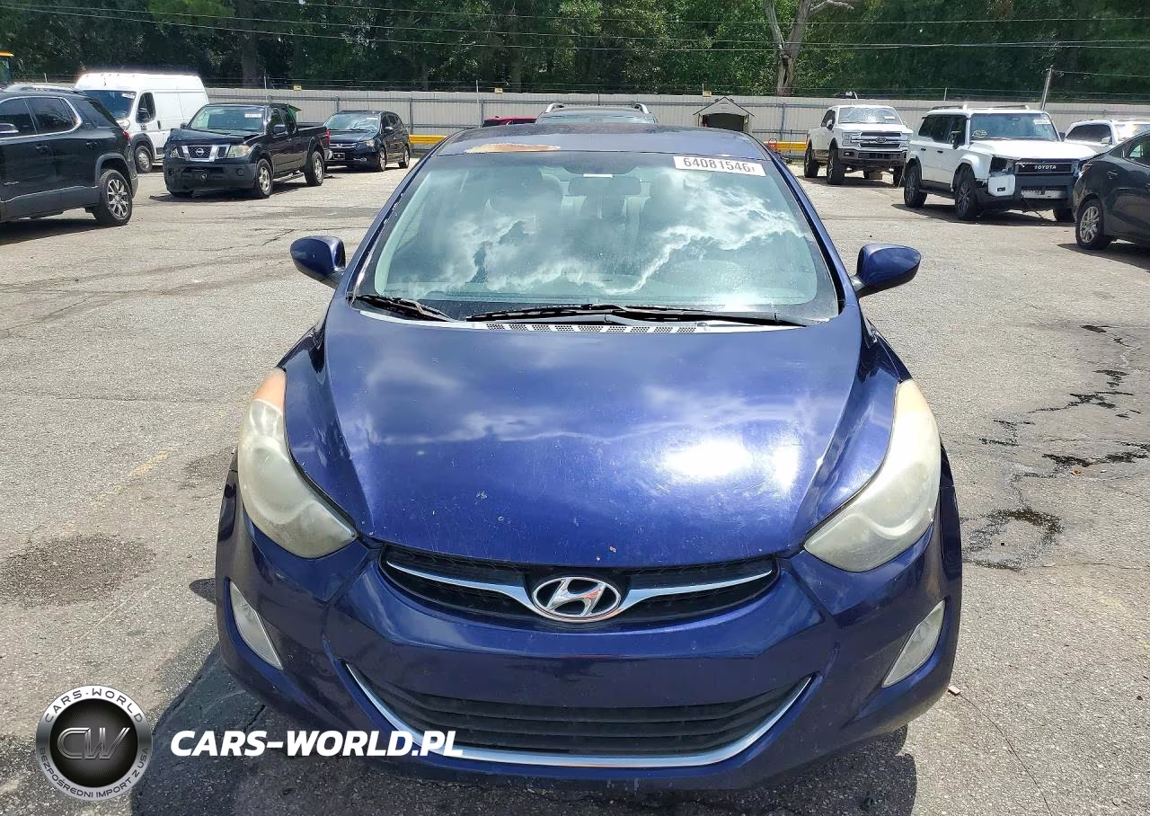 2012 Hyundai Elantra Gls VIN:5NPDH4AE6CH142274 - 5
