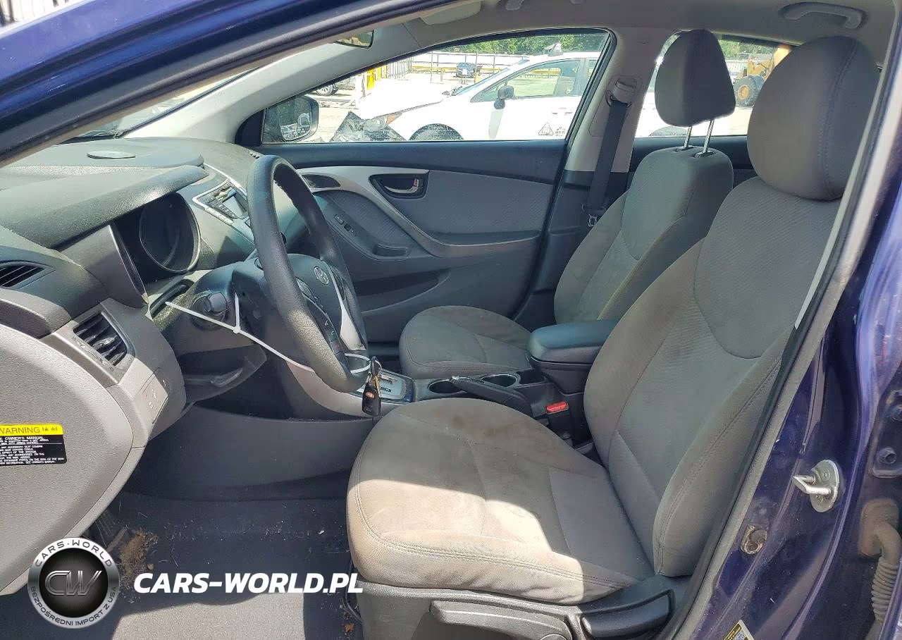 2012 Hyundai Elantra Gls VIN:5NPDH4AE6CH142274 - 7
