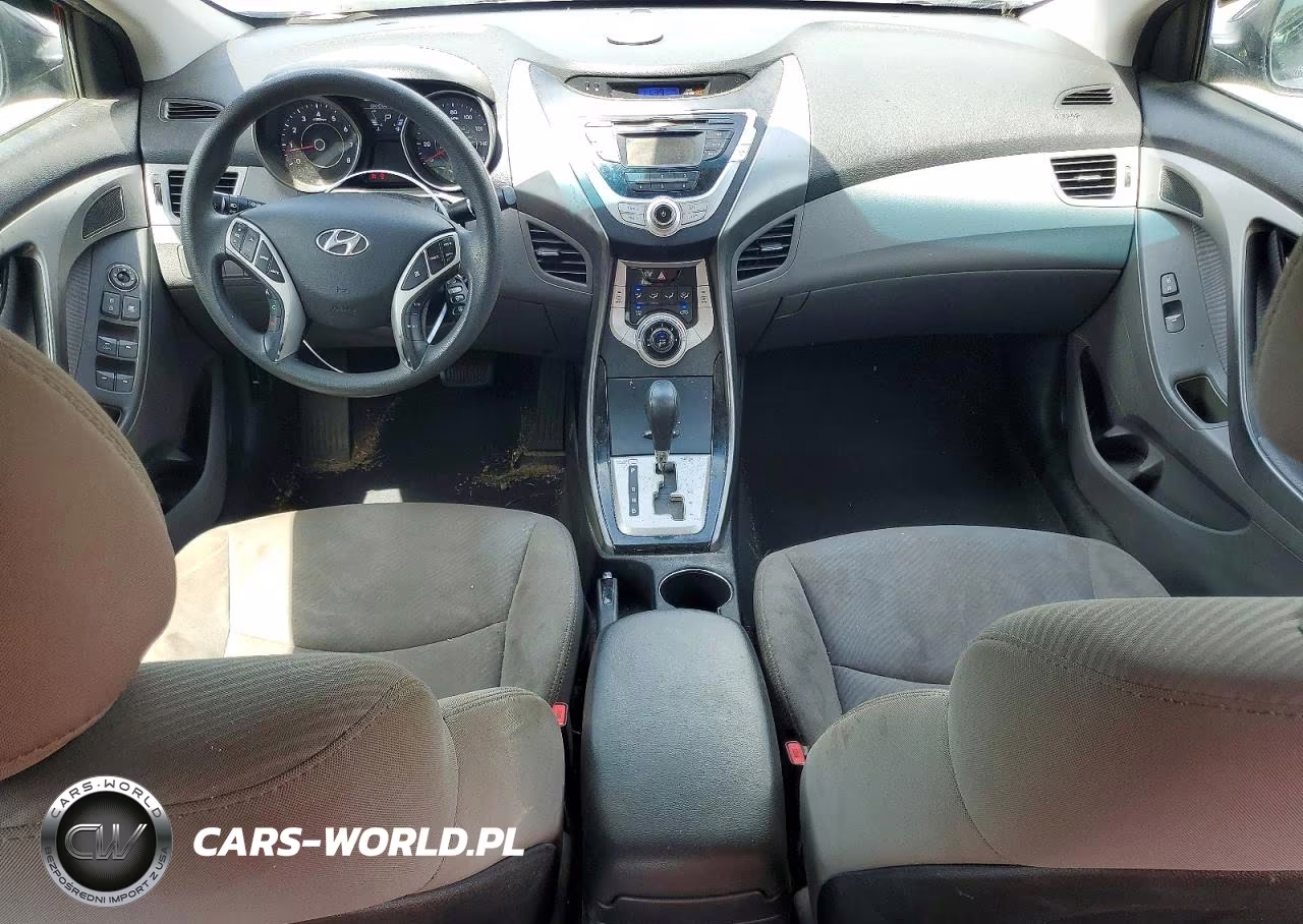 2012 Hyundai Elantra Gls VIN:5NPDH4AE6CH142274 - 8