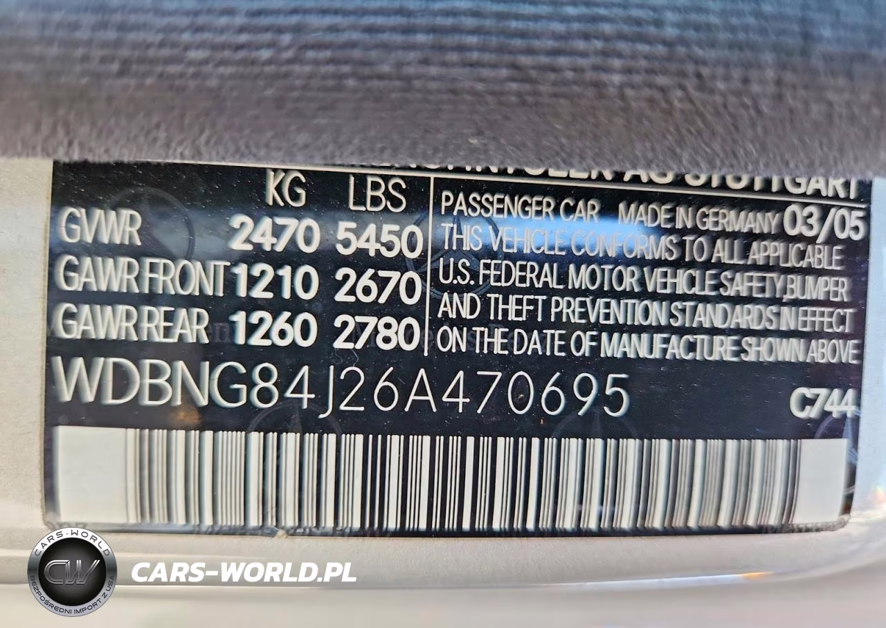 2006 Mercedes-Benz S 500 4Matic VIN:WDBNG84J26A470695 - 12