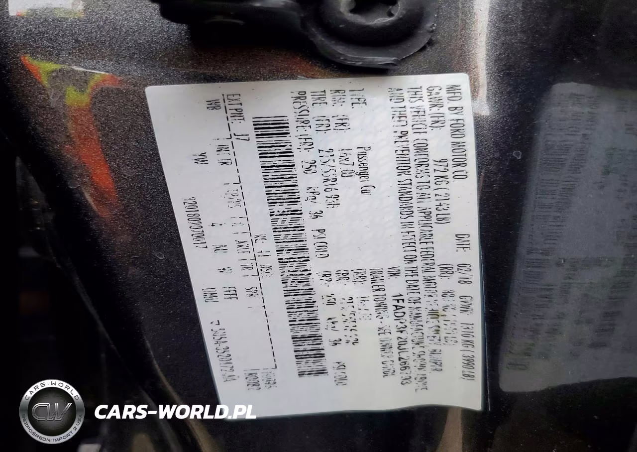 2018 Ford Focus Se VIN:1FADP3F20JL266793 - 12