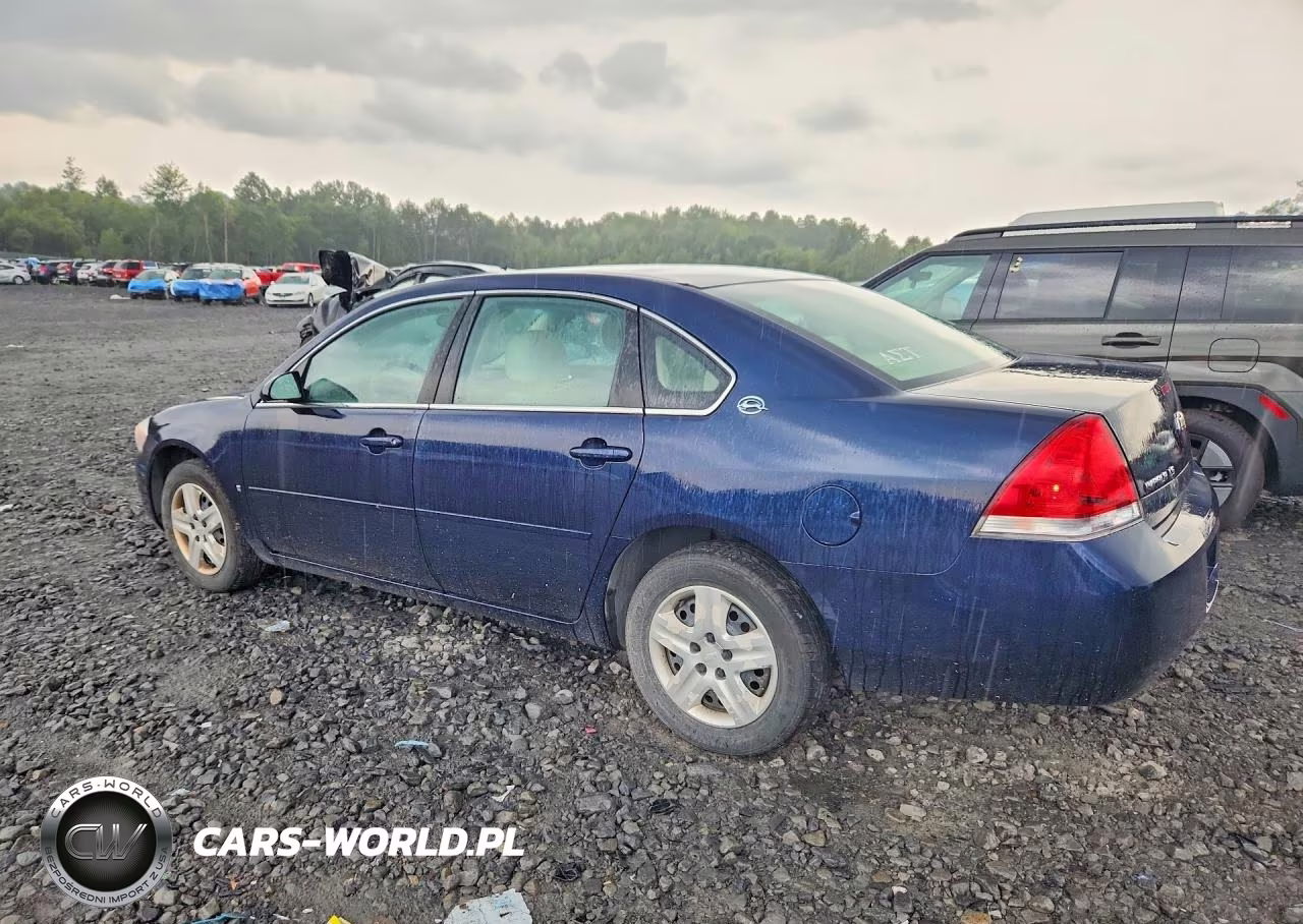 2007 Chevrolet Impala Ls VIN:2G1WB58K579401186 - 2