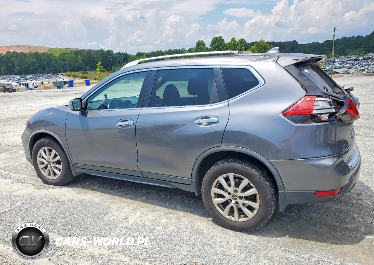 2017 Nissan Rogue Sv VIN:KNMAT2MT7HP611156 - 2
