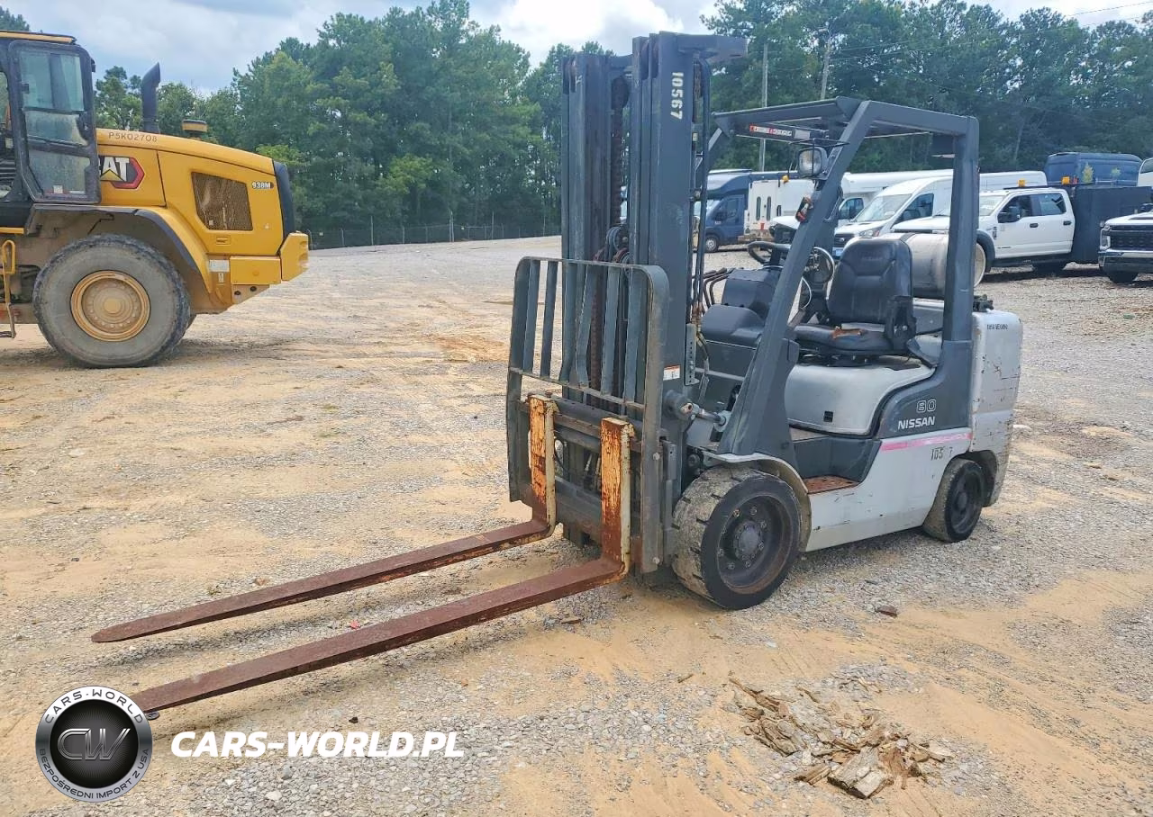 2009 Nissan Forklift VIN:CUGL029R0653 - 2