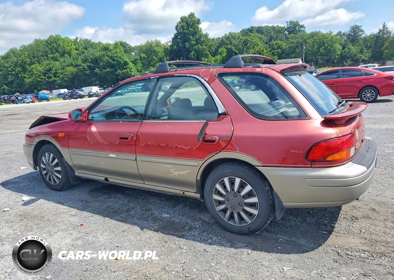 2000 Subaru Impreza Outback Sport VIN:JF1GF4857YH807610 - 2